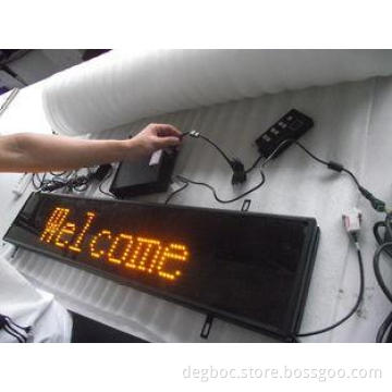 Report station bus scrolling message LED Mobile Billboard 1